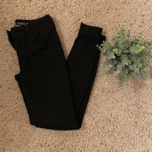 AEO black Jeggings